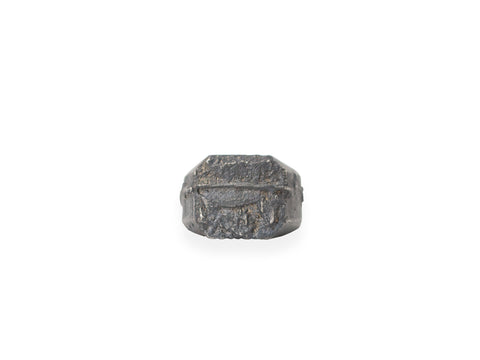Anillo Signet Rough
