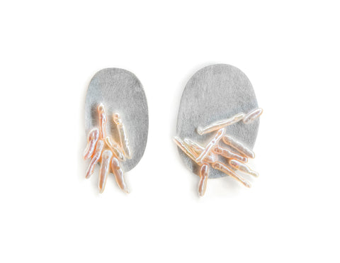 Aretes Amoeba / Amoeba Earrings